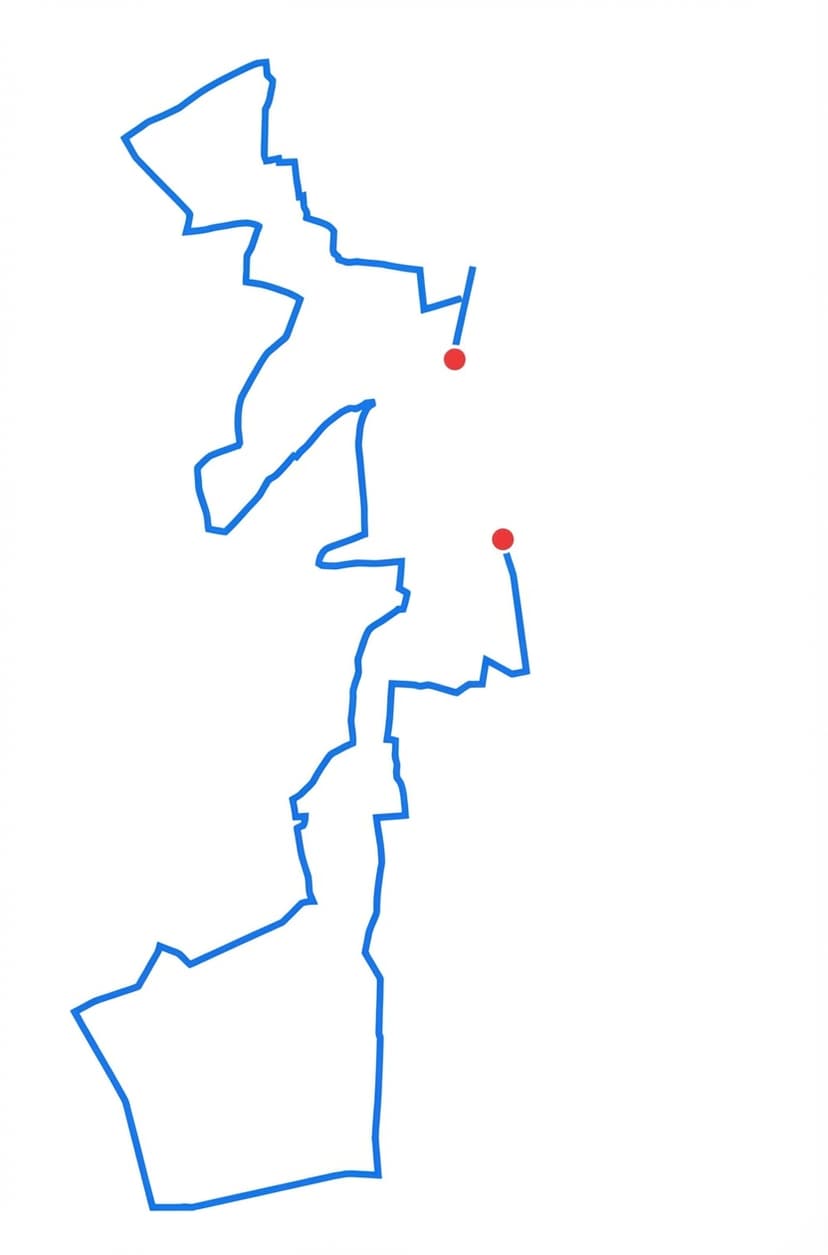 Médoc Marathon GPS art